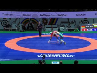 EuropeanOG2024 86kg Joshua Philipp David MORODION (GER) vs. Magomed Eldarovitch RAMAZANOV (BUL)