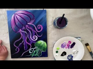 Jellyfish Full Painting Tutorial