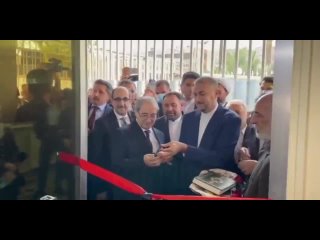 🇮🇷 🇸🇾 El Ministro de Relaciones Exteriores de Irán inauguró un nuevo consulado en Damasco luego del ataque terrorista de Israel