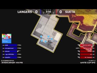 Финал турнира по CS 1.6 от проекта ““//white““ [LANGERS -vs- Sueta] 2map @kn1feTV