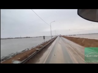 Ситуация на трассе Тюмень - Омск в с Абатское. Пробка 60 км! 😱