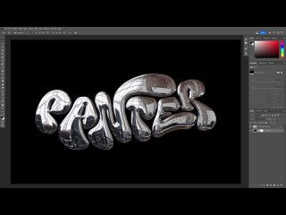 How To Create 3D Chrome Text Effect In Photoshop With Eye Candy 7 Plugin