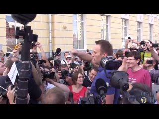 Навальный. Всё задержание