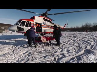 ️ Спасатели доставили получившего обморожения рыбака в Мурманск