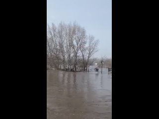 Уровень реки Урал в Орске упал на 29 см и составил 899 см, вода ушла еще из 136 жилых домов, сообщил мэр города