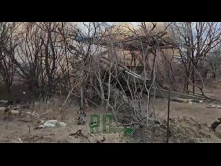 Artillerymen of the Center group destroyed the PVD in which the drone operators were hiding