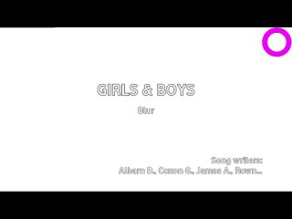 Blur - Girls  Boys (караоке)