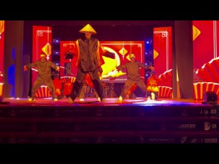 Китайский танец от покровчан. Покровск, Якутия. 19 апреля 2024 года