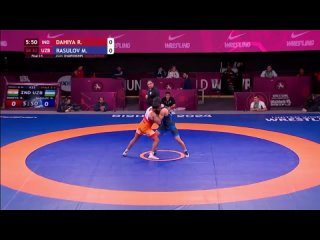 Asian2024 82kg 3 Rohit DAHIYA (IND) vs. Mukhammadkodir RASULOV (UZB)