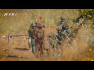 a Zionist officer sniped on north of Beit Hanoun, north of the Gaza Strip by qassam brigade