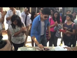Laksh Lalwani aka Parth of Warrior High Celebrates his with Cast and Crew