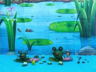 История лягушонка (о круговороте воды в природе) | Детская мультипликация