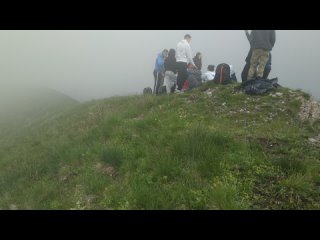 На Вершине Девичьей горы. 2823м. Северная Осетия.