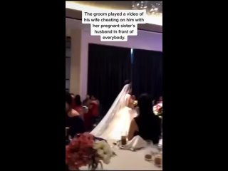 Groom Interrupts Own Wedding To Expose His Bride Cheating With Brother-In-Law