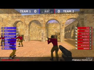 Дружеский Шоу-Матч по CS 1.6 [TEAM 1 -vs- TEAM 2] @kn1feTV