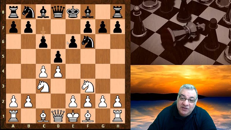 6. 8 Cs e4 pawn break creates many targets in Blacks camp Kramnik vs