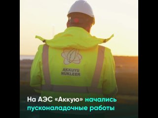 На АЭС «Аккую» начались пусконаладочные работы
