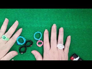 Como fazer um anel 💍 em crochê super fácil
