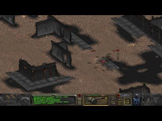 [OldSchool Gamer] 08 Fallout 1 Fixed Edition. В Хабе деньги и опыт забрал, в Necropolis за тем же побежал!