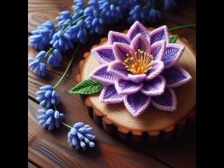 Crochet natural flower (share ideas)#knitted #crochet #beautiful #cute #love #id