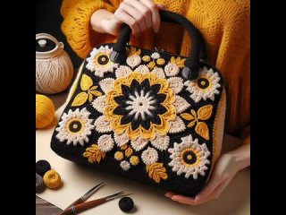 wow 😳 Unique Crochet womans hand bag design ideas. Crochet ladies hand bag des