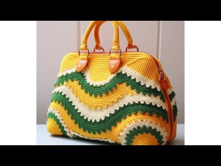 SIMPLE EASY TO MAKE MIXED COLOR #CROCHET #BACKPACK #TRAVEL #BAG ##SHOPPING #BAG