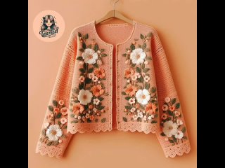 Unique 💯 Crochet jackets _Amazing Crochet coat (share ideas )#crochet#design #k