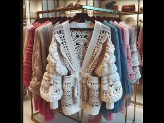 Most Beautiful Ladies Crochet sweater 2024 (share ideas) #knitted #knitting