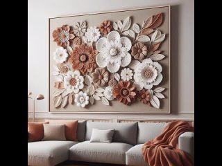 Crochet paintings to decorate your home🥰 (inspiring ideas) #crochet