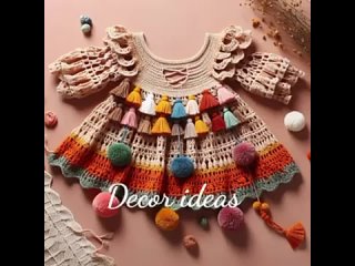 crochet pattern baby frock designs__ baby frock designs knitted with wool 2024(s