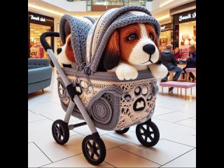 Cute 🥰 Pet Strollers Crochet Knitting Designs With Wool (share ideas) #knitted