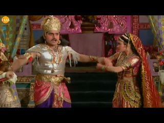 Похищение Бханумати - фрагмент из сериала “Кришна“ (1993)