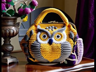 Gorgeous cute knitted bags design with wool (share ideas) #crochet #knitted #bag