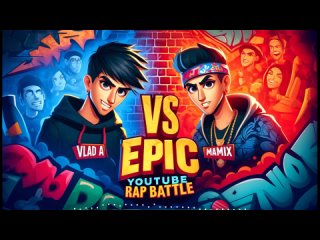 🎤 Эпическое Противостояние на YouTube #ВладА4  VS #Мамикс  – Узнай, кто лучший в жарком рэп-баттле!