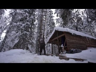 -ТАЁЖНЫЙ- ЗАМЕРЗ. ОБОГРЕЛА СТАРАЯ ИЗБА. ОХОТА НА КУРОПАТКУ. ОБКАТКА СНЕГОХОДА MS600 СТАВР. ЛАБАЗ.