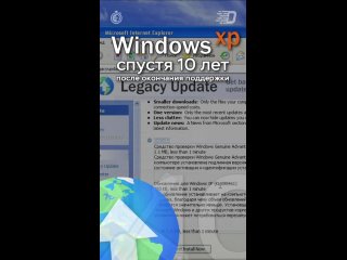 [Daniel Myslivets] Windows XP: 10 лет после окончания поддержки