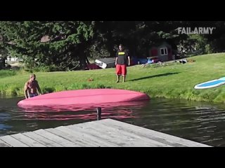 Funny Idiots In Water   Try Not to Laugh