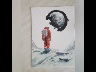 12 апреля-День космонавтики. Рисуем с Романом Тагировым