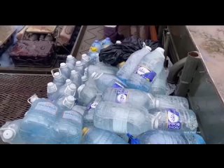 В Курганской области спасатели доставили 1,5 тонны питьевой воды жителям сел Труд и Знание Звериноголовского округа
