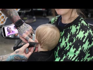 Seancutshair - I Gave My Son His FIRST Haircut! 😭 Toddler 1st Haircut