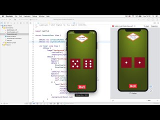 212 SwiftUI Dicee Part 2 - Building in Functionality and Managing State