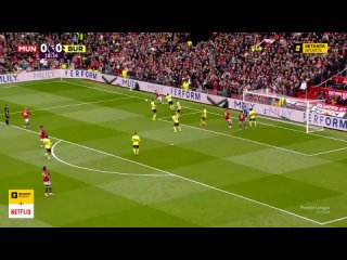 Манчестер Юнайтед - Бернли обзор матча.  (русский комментатор)
