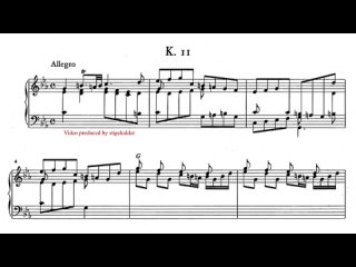 011. The beauty of Scarlatti - Sonata in C minor K11 (Christian Ihle Hadland)