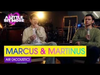 Marcus & Martinus - Air (Acoustic) | Sweden 🇸🇪 | #EurovisionALBM