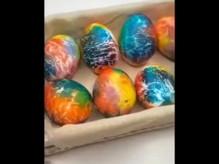 Способ покраски яиц к Пасхе