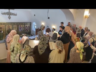Видео от Школа Церковного Пения - Песчанский хор