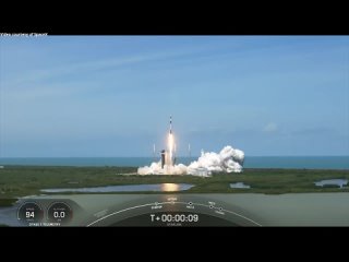 Старт ракеты Falcon 9 с 23 спутниками Starlink