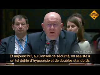 Le reprsentant permanent de la Russie, M. Nebenzya, a voqu, .