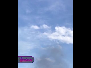 В Днепропетровске снова прозвучало несколько мощных взрывов — дым поднимается в районе аэропорта