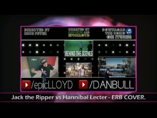 Jack the Ripper vs Hannibal Lecter - ERB COVER.